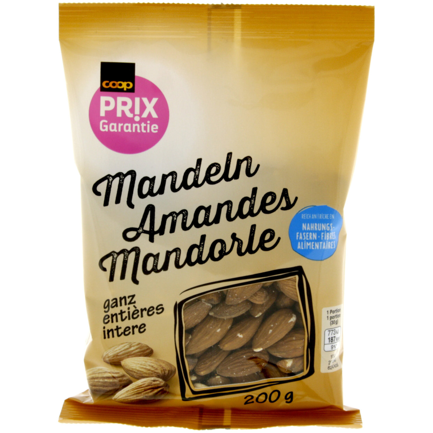 Prix Garantie Mandeln ganz
