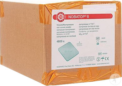 Noba Nobatop 8 Non-Tissé Stérile 5x5cm Pièces 4800