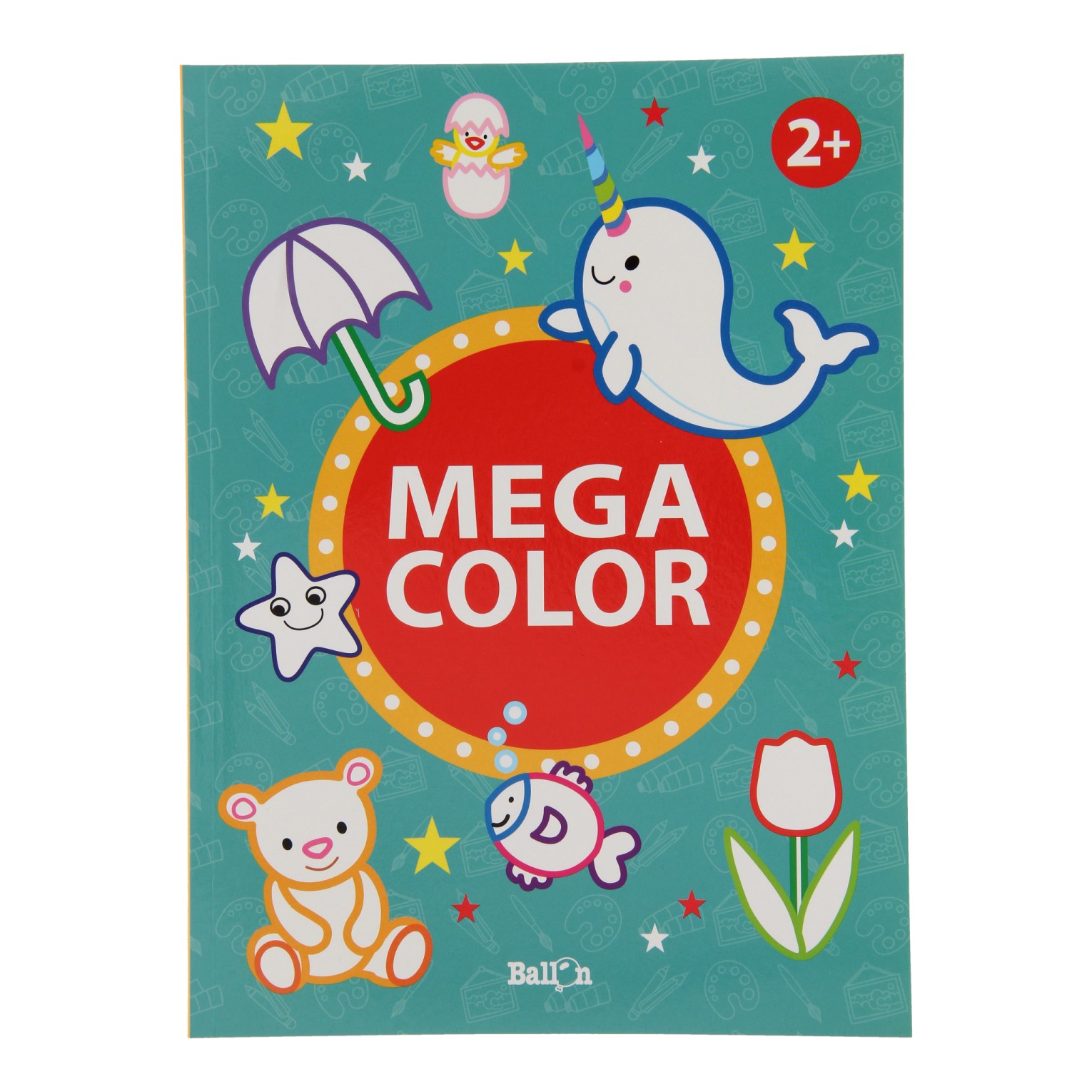 Mega Color Kleurboek 2+
