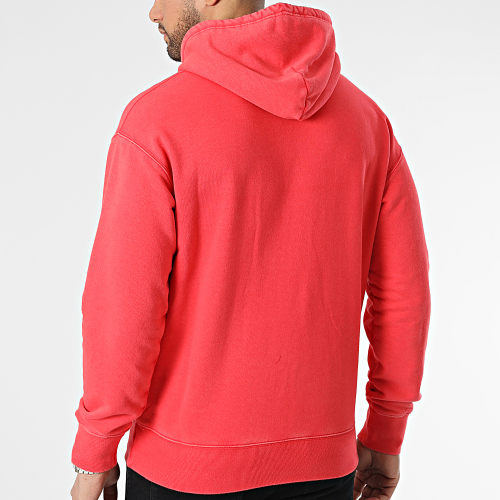 Sweat Capuche 218600 Rouge