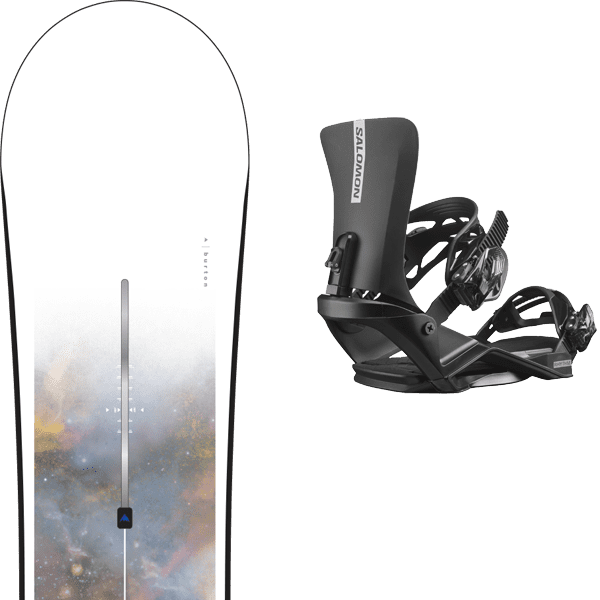 Pack snowboard BURTON STYLUS + Fix