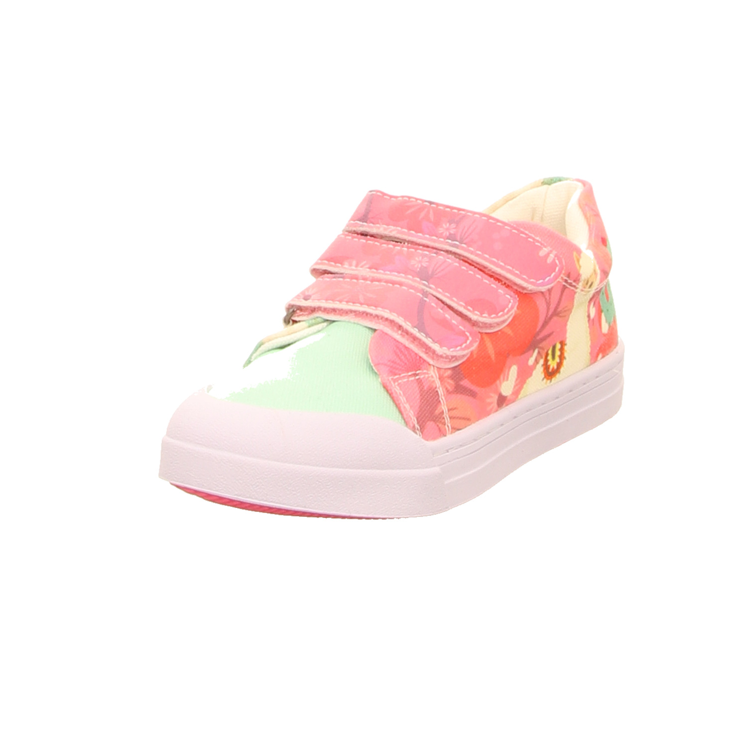 Shoesme Klettschuh rose/pink