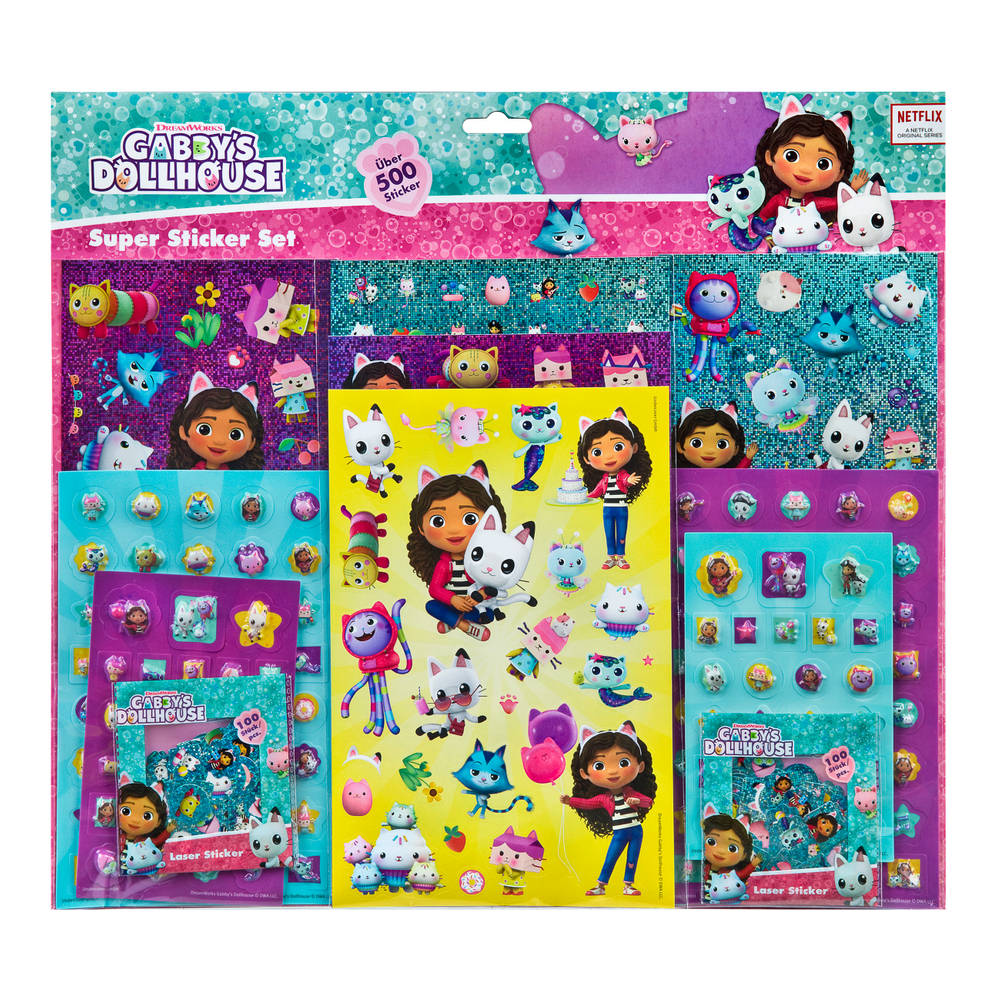 Gabby's Poppenhuis super stickerset