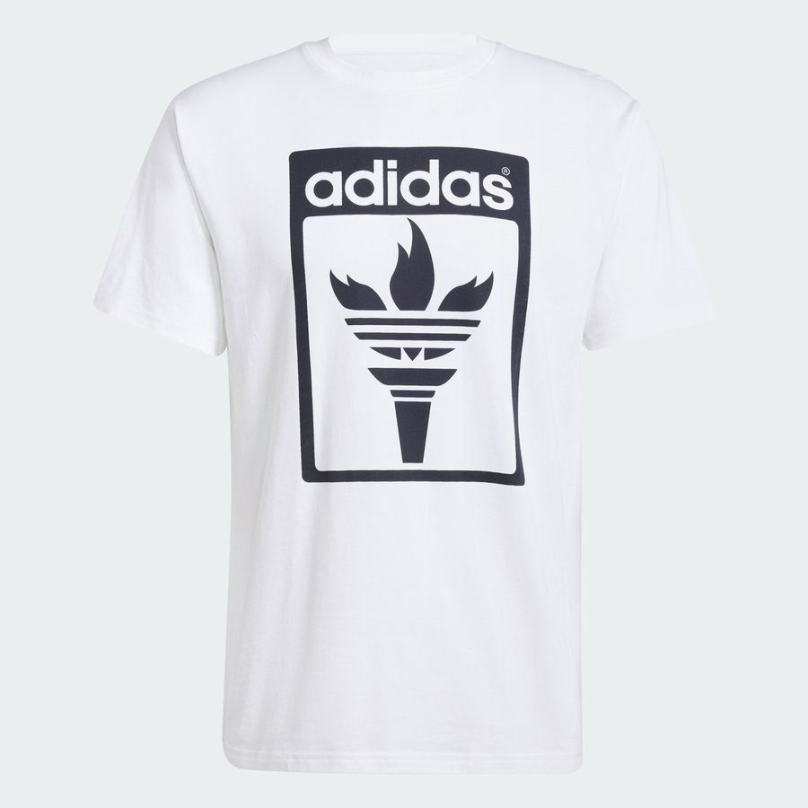 Adidas Original T-shirt Trèfle flambeau