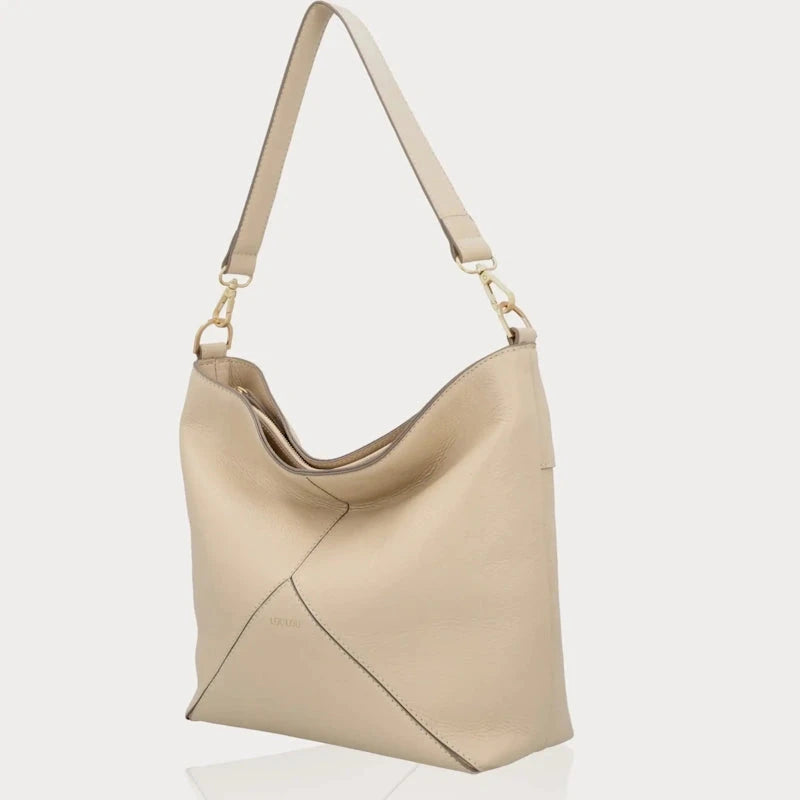 LouLou Essentiels Sabine Hobo Schoudertas Beige