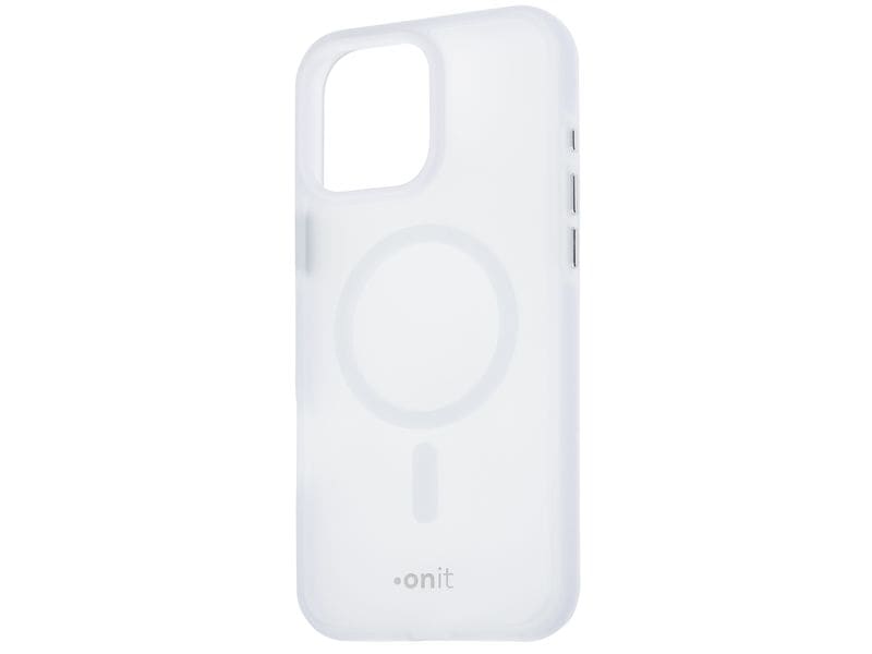 onit Back Cover Armorix iPhone 16 Pro Max Weiss matt MagSafe-kompatible Schutzhülle, fallgeprüft nach MIL-STD-810H