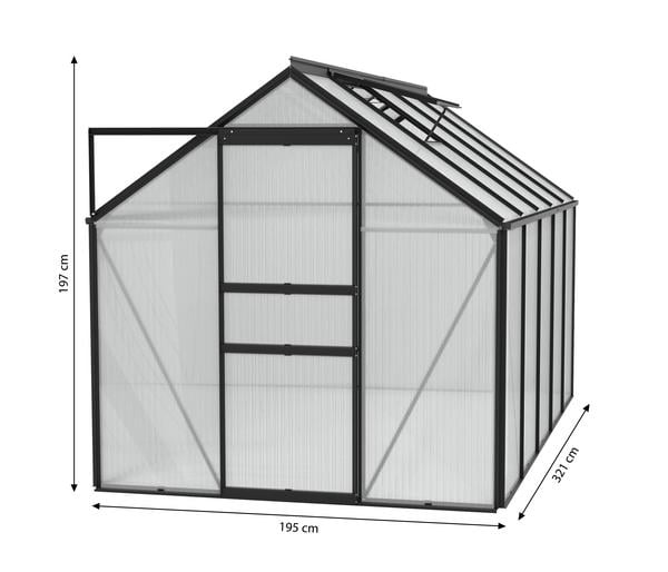 Vitavia Gewächshaus Pollux 6200 HKP, ca.