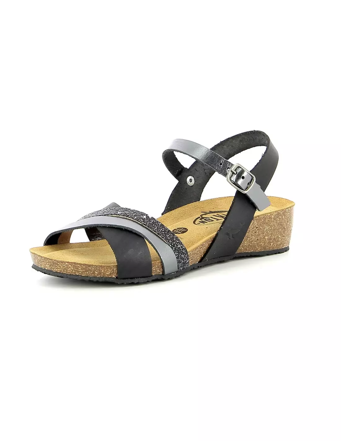 PLAKTON NORTE - Sandales & nu-pieds Noir