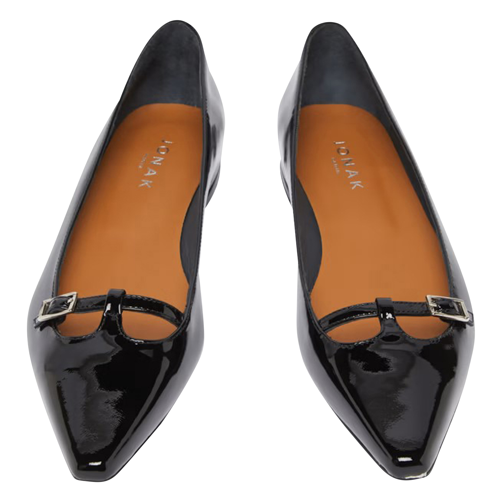 DANTE - Ballerines en cuir | Noir