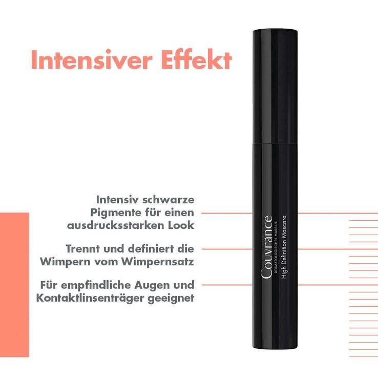 Avene Couvrance Mascara High Definition schwarz, 7 ml