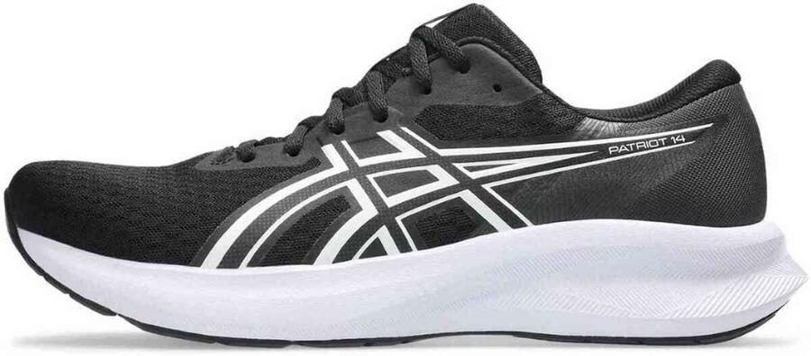 ASICS Patriot 14 hardloopschoenen zwart wit