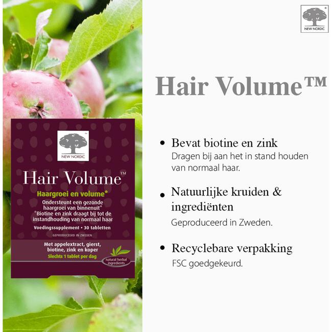 New Nordic Hair Volume Tabletten