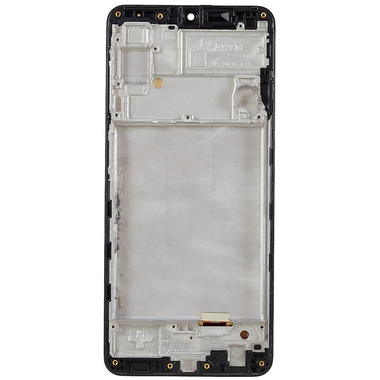 Samsung Galaxy A22 4G Ersatzdisplay (Digitizer, OLED, Rahmen) - Schwarz