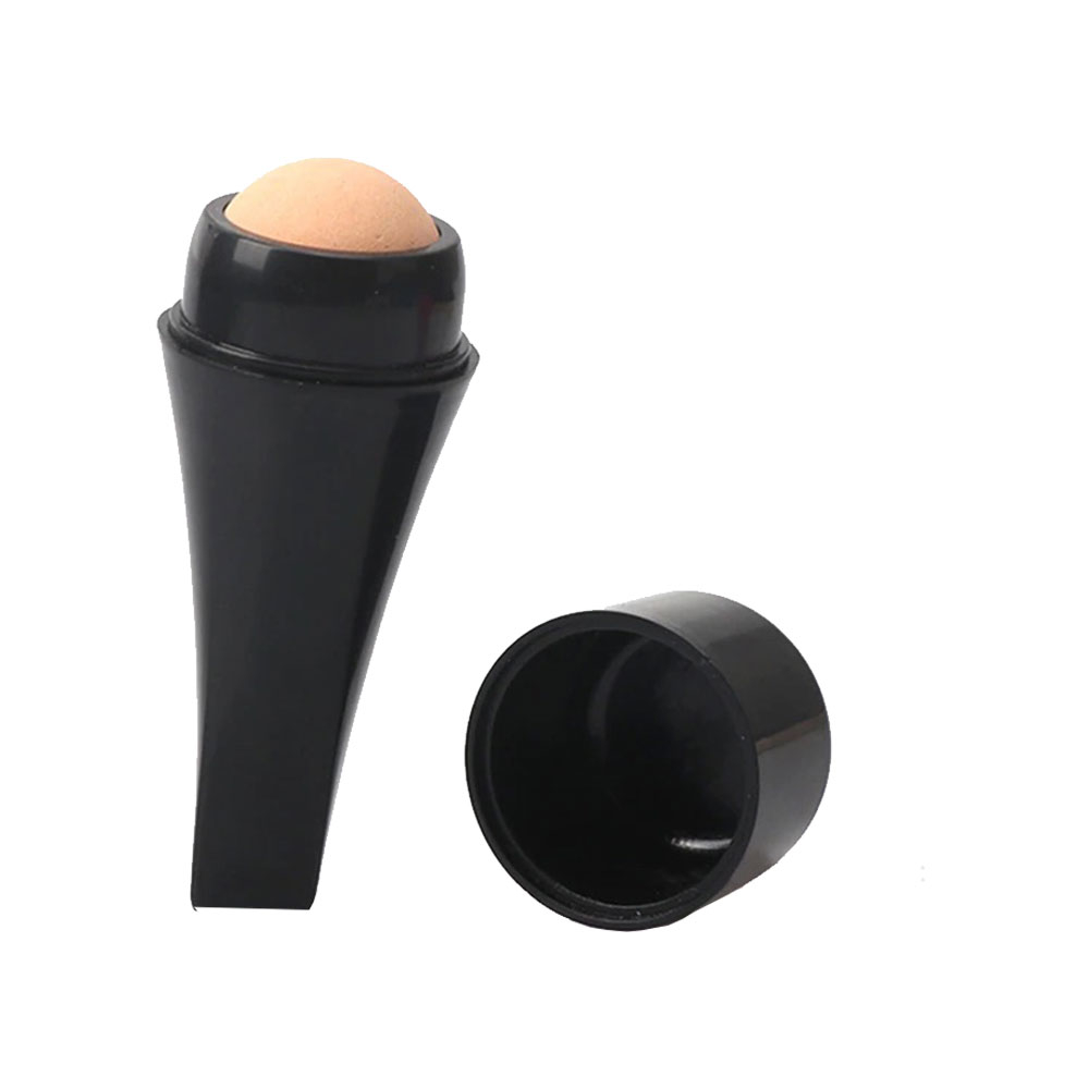 (Ø2cm) Ölabsorbierender Natur Vulkanstein Mattierender Anti-Oil Gesichts Roller