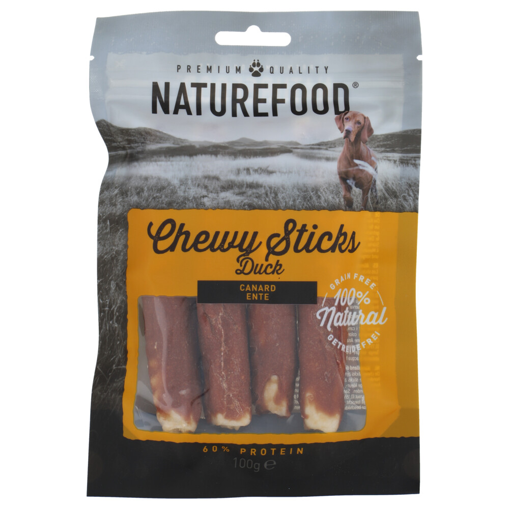 Rosewood Naturefood Chewy Sticks Eend100 gr