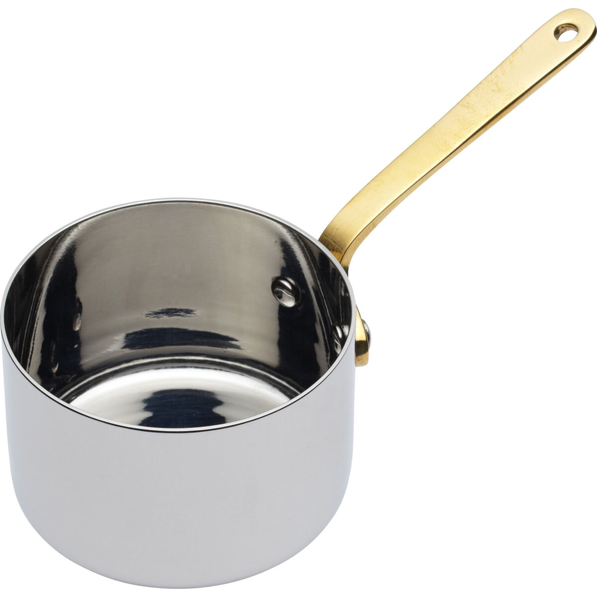 Mini Kasserolle Rustfritt Stål 6,5 cm