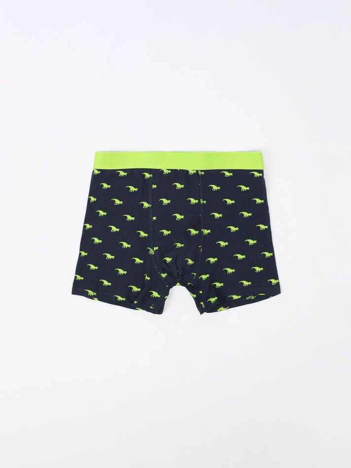 Pacote com 7 cuecas boxer estampadas - Cores Variadas