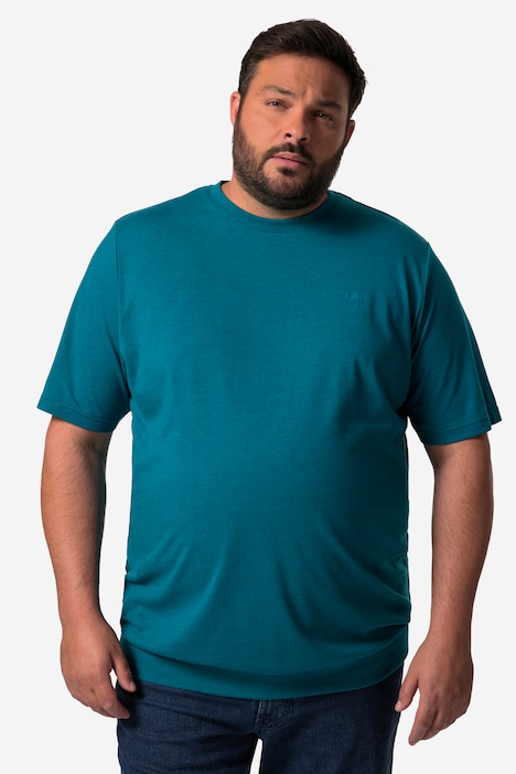 Men+ T-Shirts, 2er-Pack, Bauchfit, Basic, Halbarm, bis 8 XL