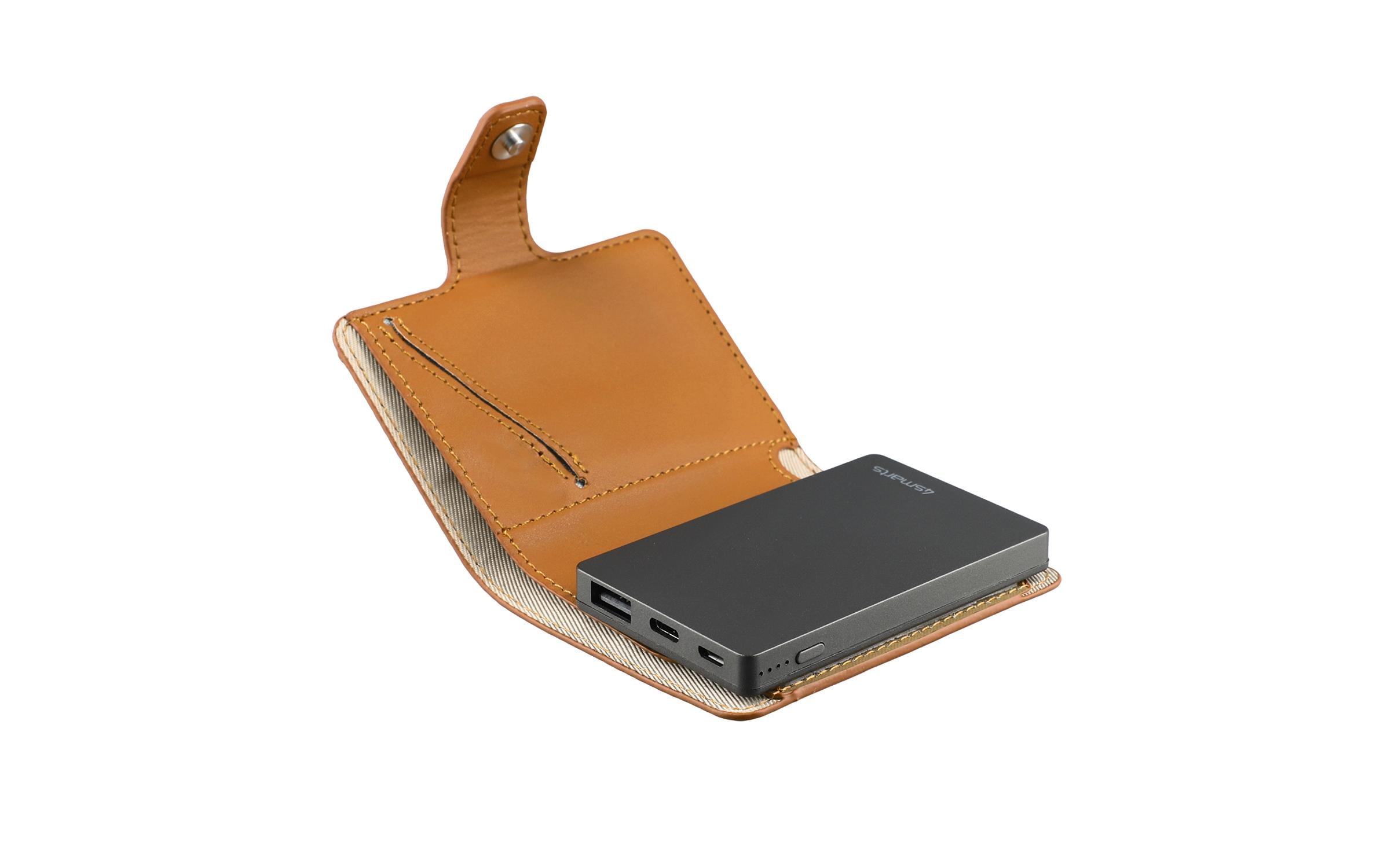 Powerbank PowrWallet 3000 mAhMultiport-Powerbank mit modernen Ladestandards