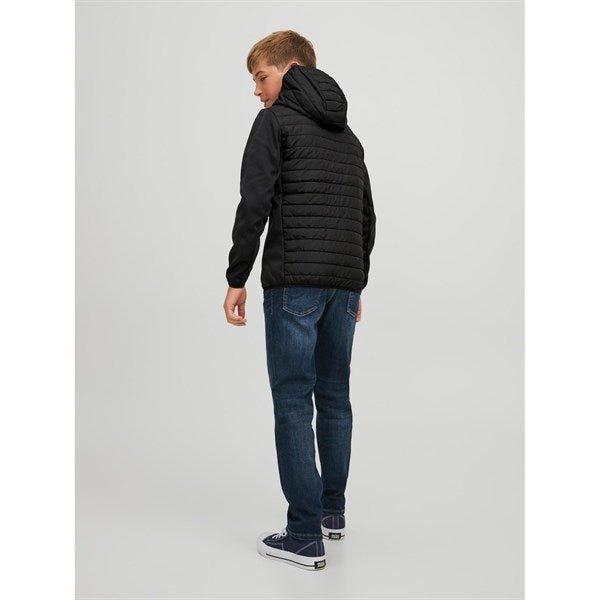 Black Multi Quiltet Overgangsjakke Noos
