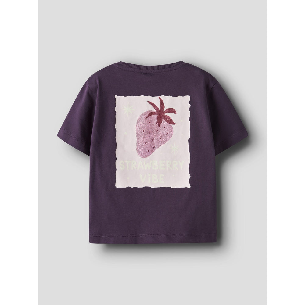 Køb Name It Blackberry Wine Nmfbelina Ss Nreg Top Pb