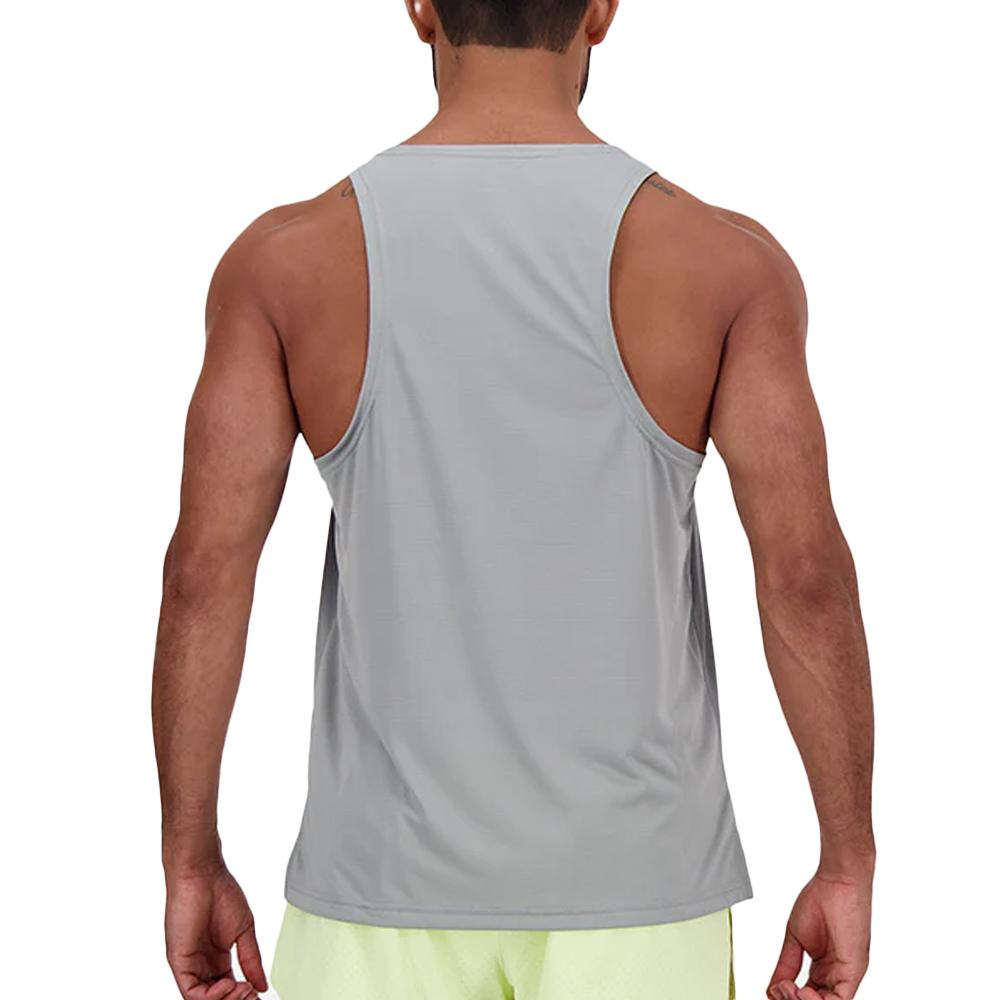 New Balance Débardeur Gris Homme New Balance Singlet