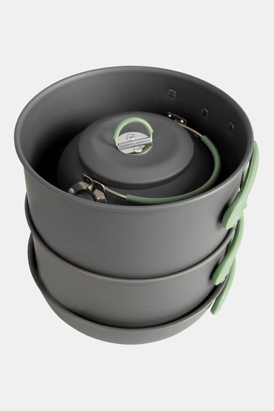 Bo-Camp Bo-Camp Pannenset Explorer 4-Delig Met Theeketel