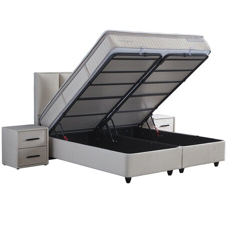Boxspring met opbergruimte Birdybedd