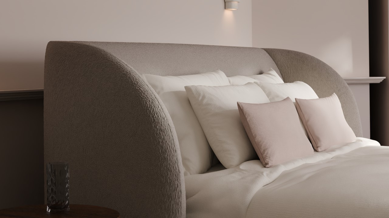Bed Cove - Fine bouclé ecru