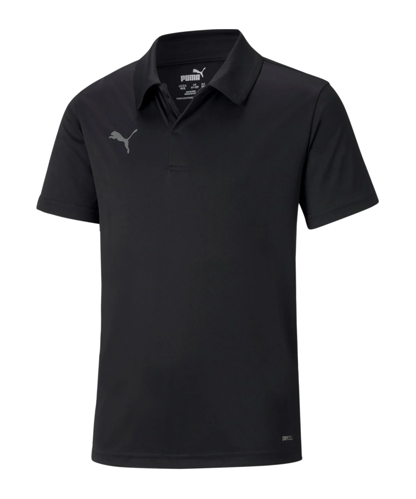 PUMA teamLIGA Sideline Polo Kids Schwarz F03