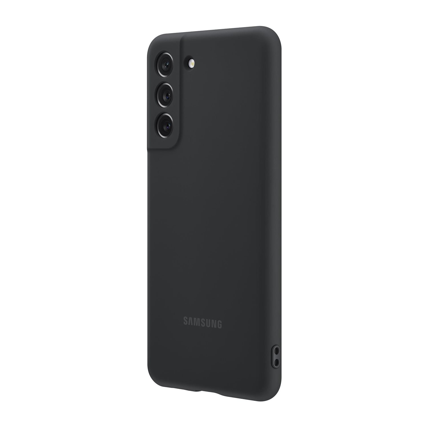 Galaxy S21 FE 5G Silikon Cover Hülle (EF-PG990TBEGWW) - Schwarz
