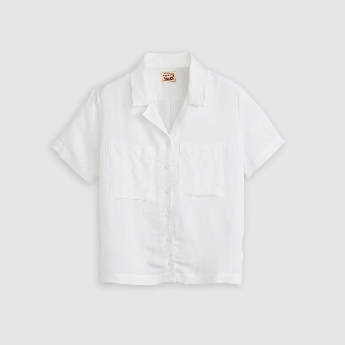 Camisa de manga curta LEVI'S em linho misto