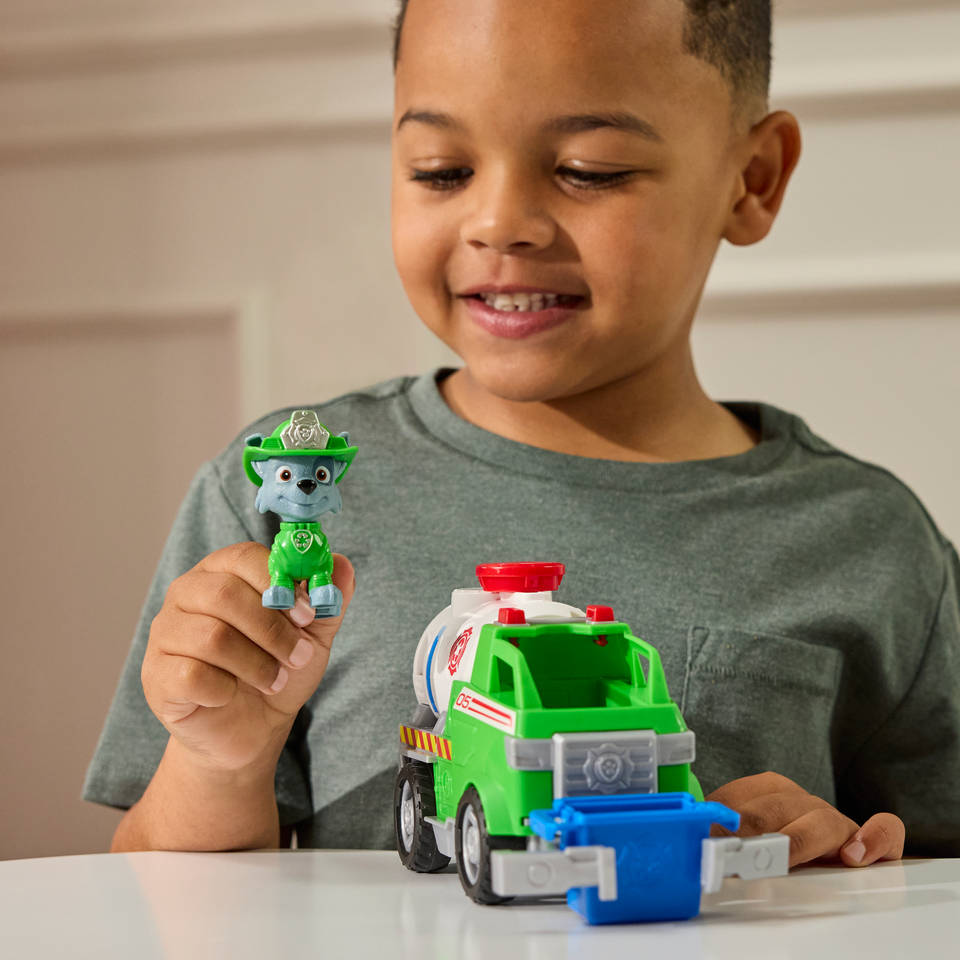 PAW Patrol Brandweerredding Rocky's brandweertanker met speelfiguur