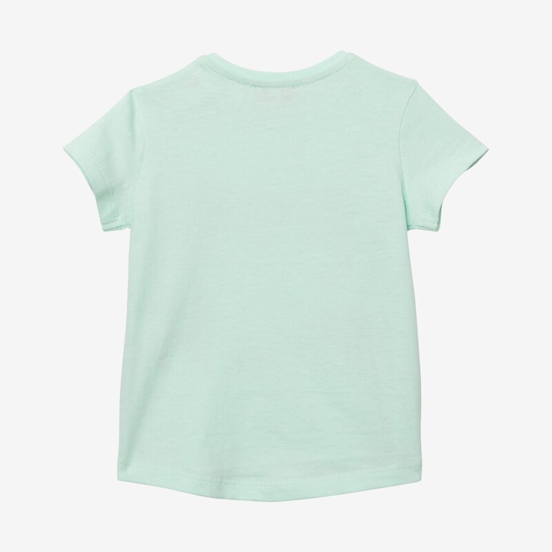 T-shirt bébé fille visuel fleurs vert Catimini Vert