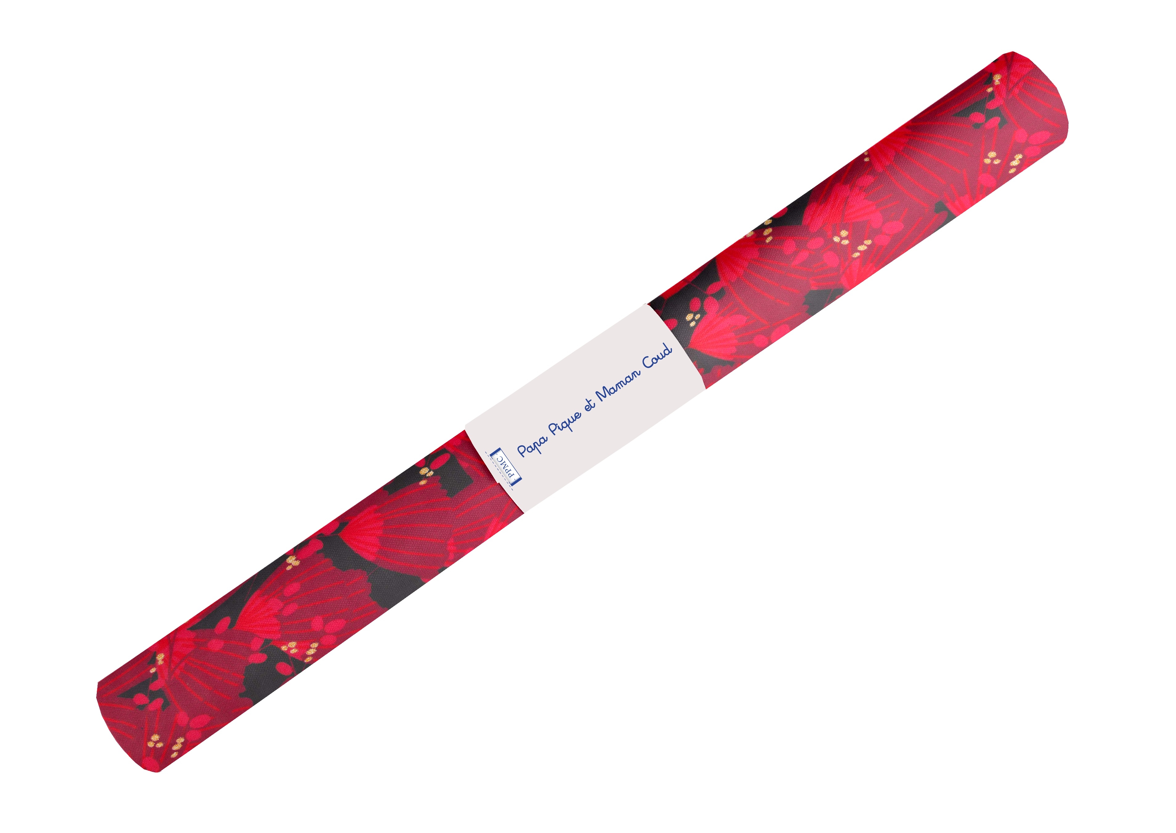 Coupon Tissu Enduit De 35Cm Féérie Fuchsia