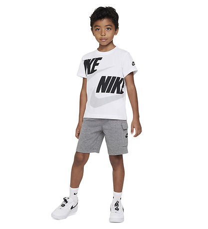 Nike Shorts Set - T-Shirt/Shorts - Carbon Heather