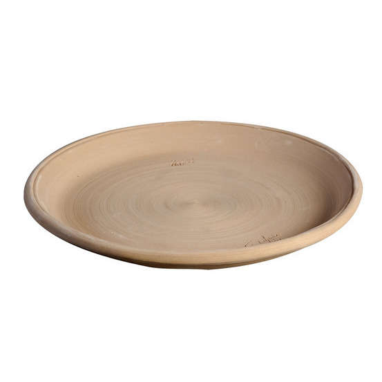 Soucoupe Assiette en terre cuite Ø 45cm