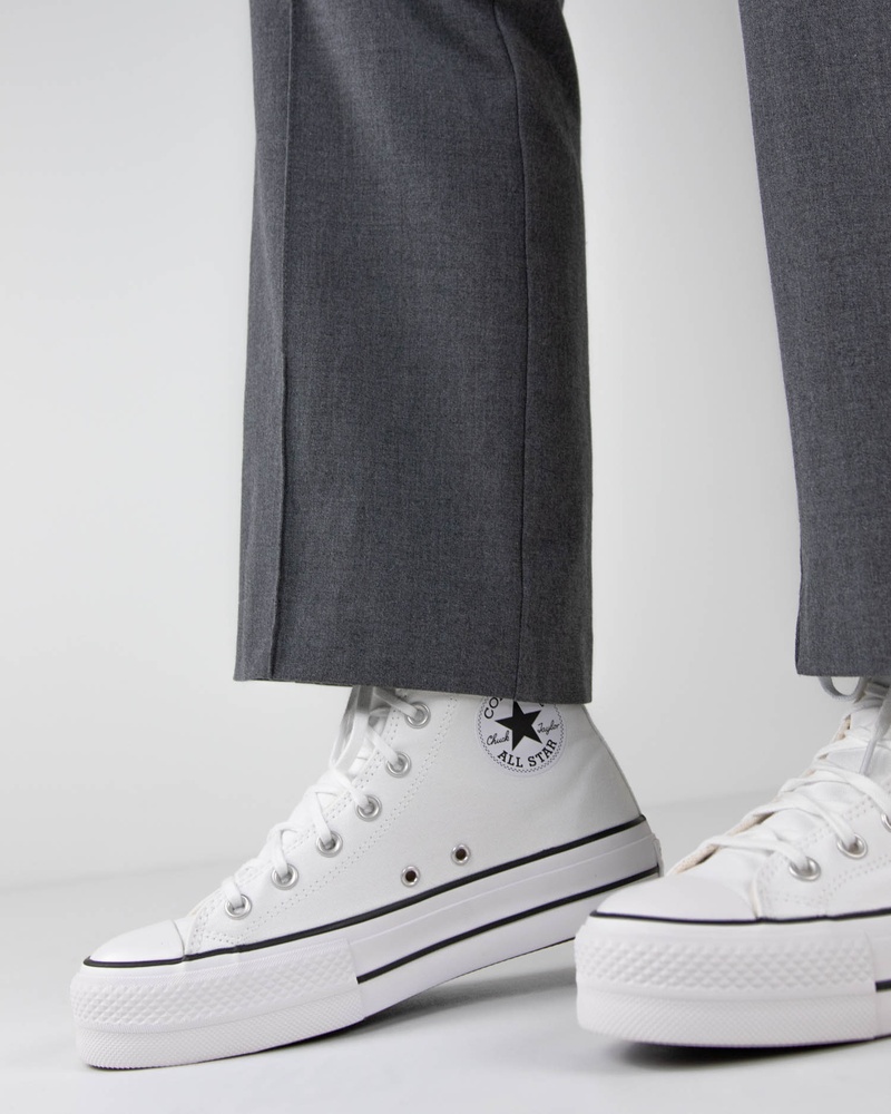 Converse Chuck Taylor All Star Platform Hoge sneakers  - wit