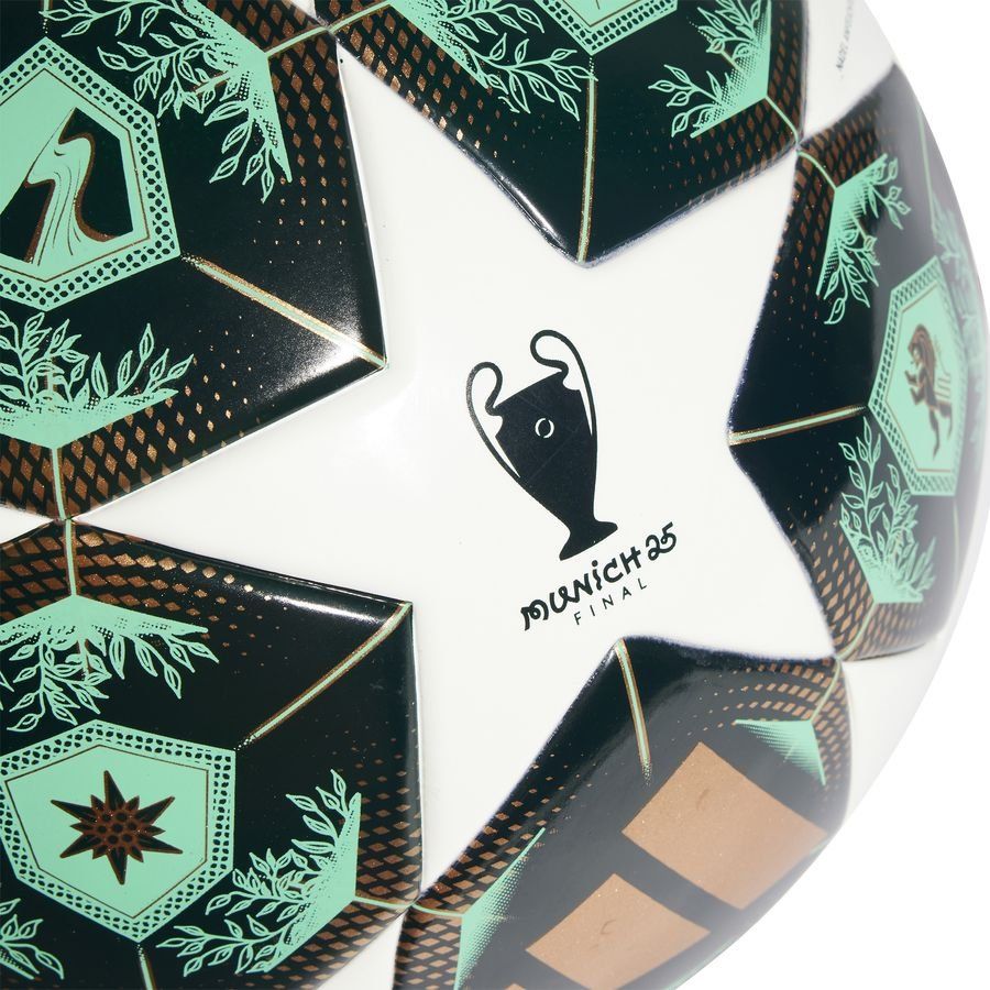 adidas Ballon Champions League Finale 2024/25 Munich League J350 - Vert/Blanc