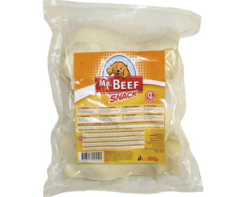 Hondensnack MR. BEEF kauwchips 200 g kauwartikel