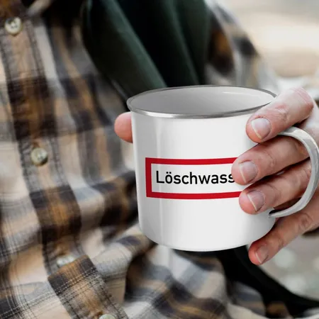 Trötsch Emaillebecher 