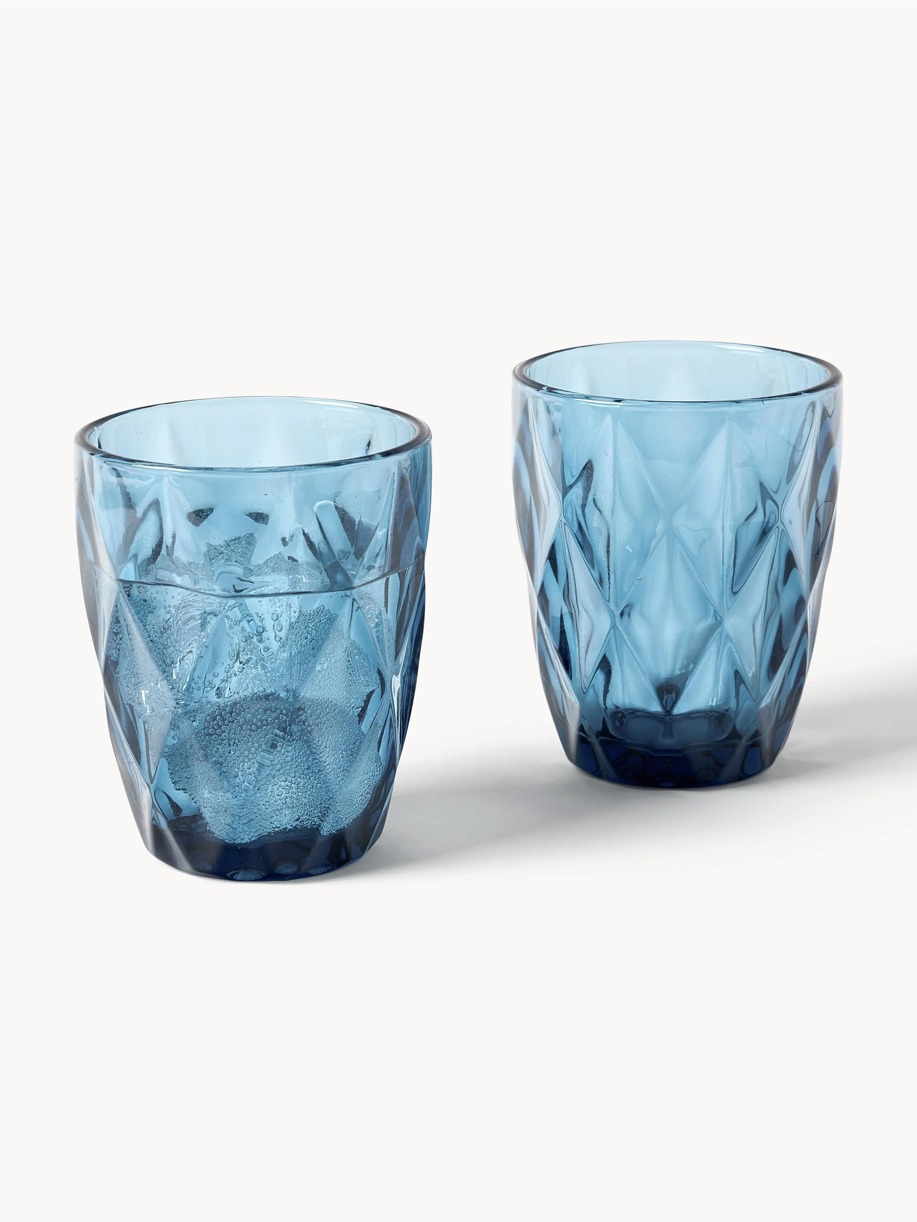 Tumblers Colorado met getextureerd patroon, 4-delig