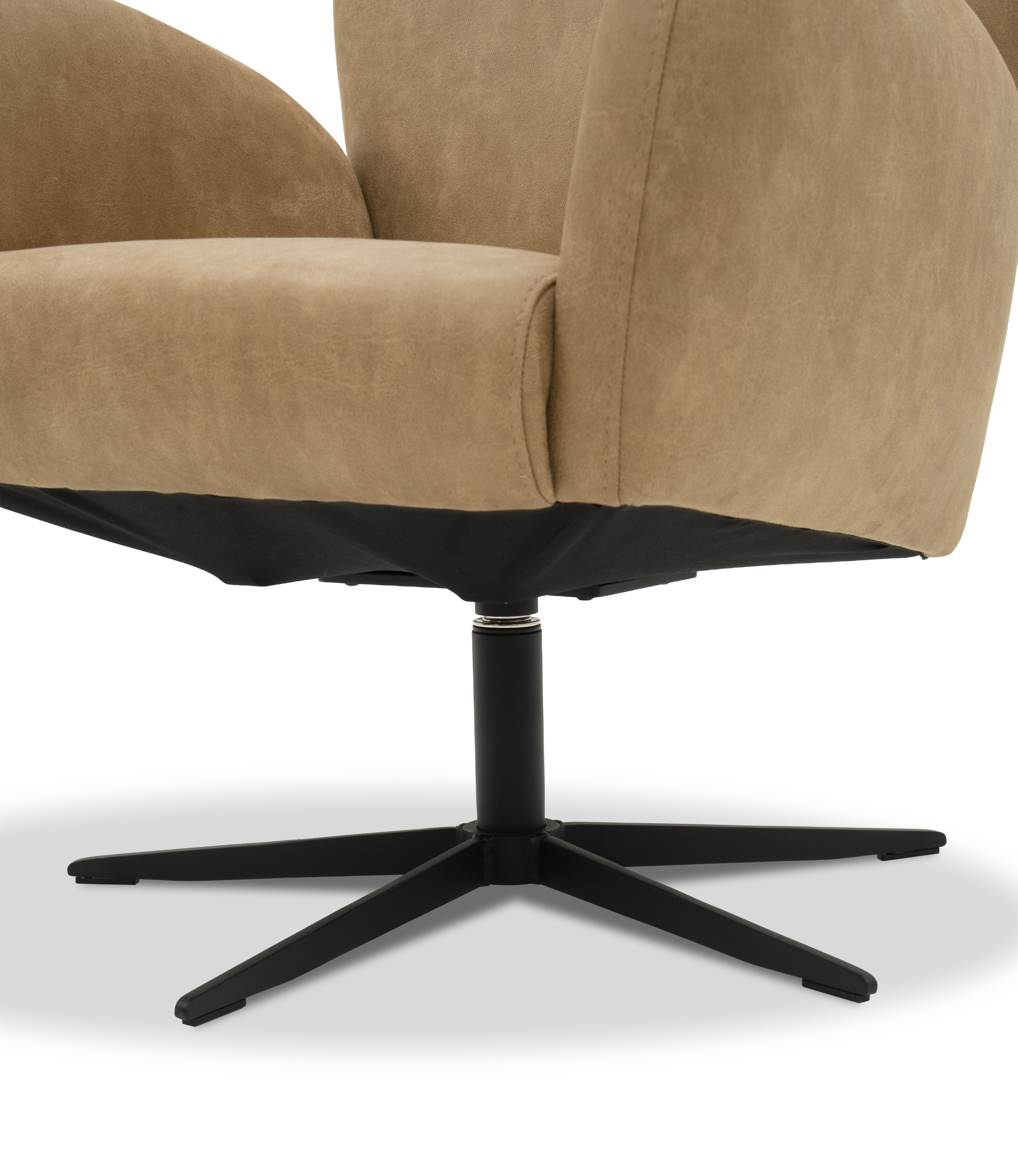 Draaifauteuil Sammy B80 x D85 x H89 cm