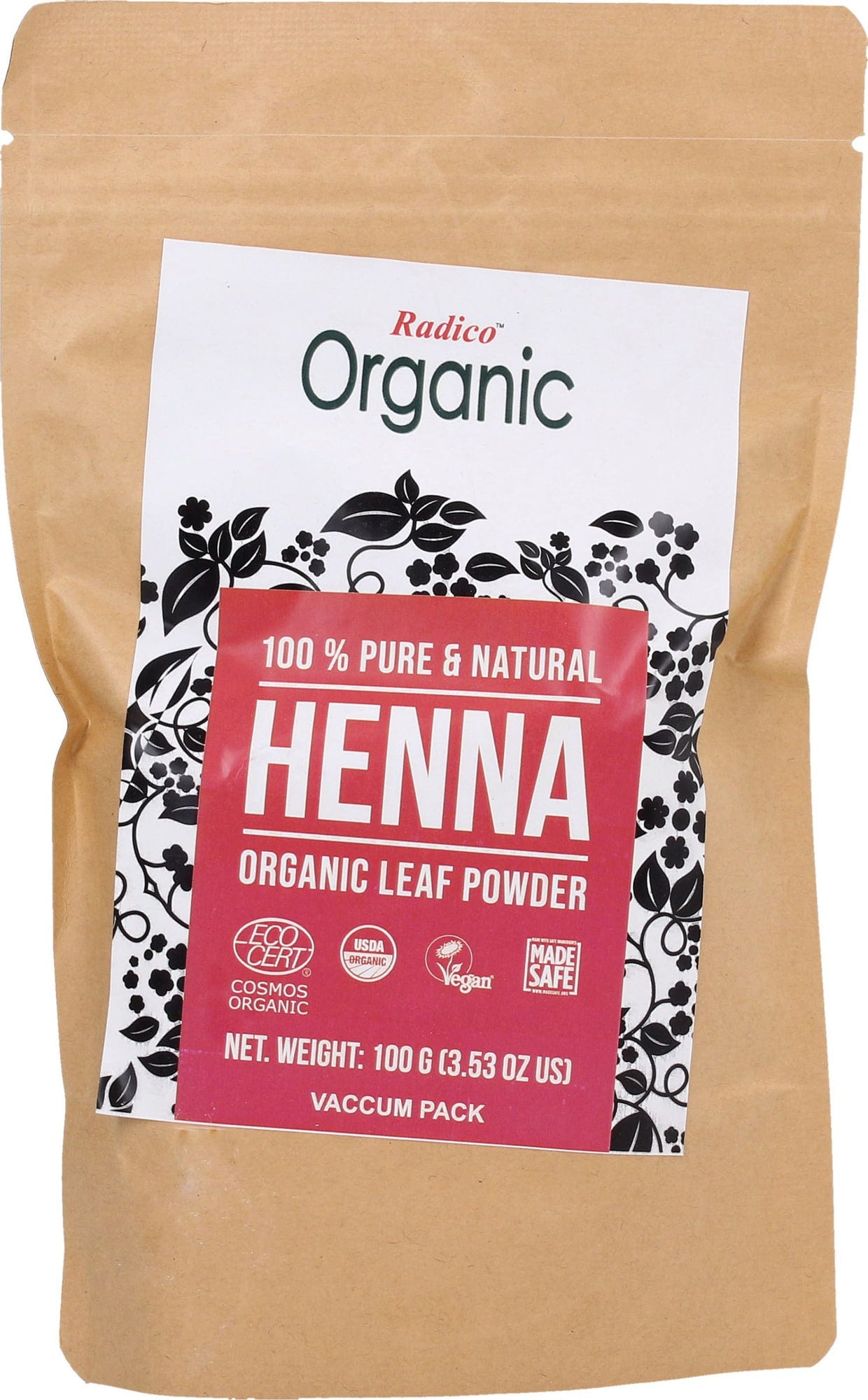 Radico  Bio-Henna Pulver, 100 g