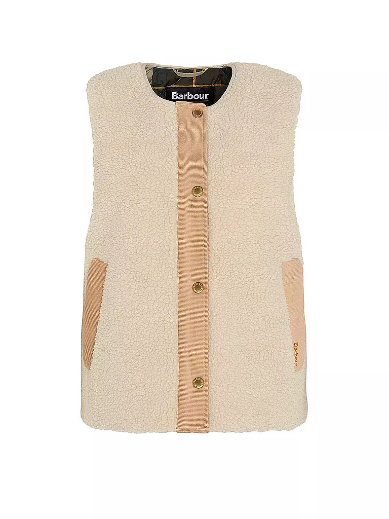 BARBOUR Gilet creme