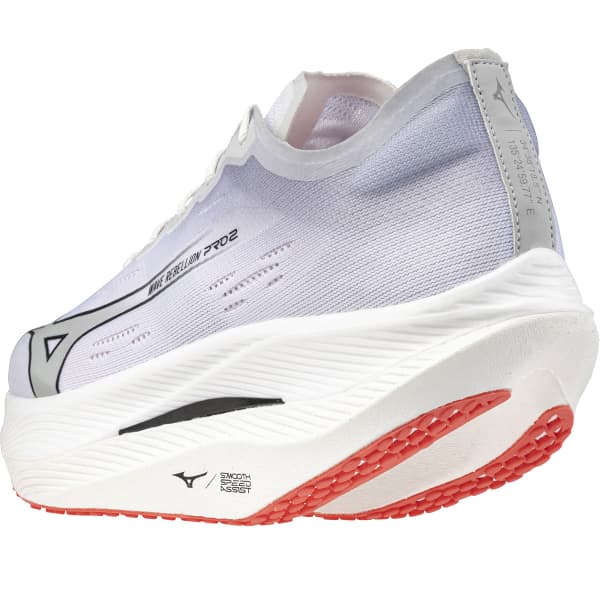 Chaussure running MIZUNO WAVE REBELLION PRO 2 WHITE/HARBOR MIST/CAYENNE