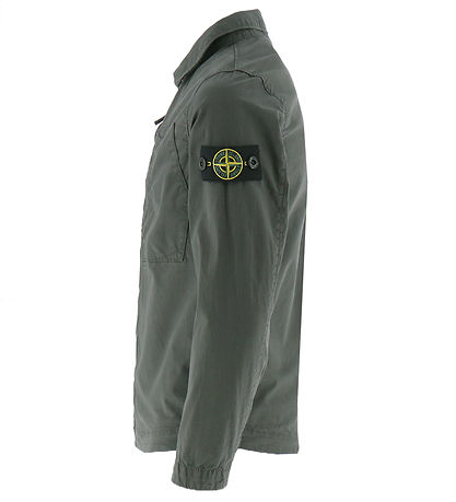 Stone Island Jakke Overshirt - Blåe Grey