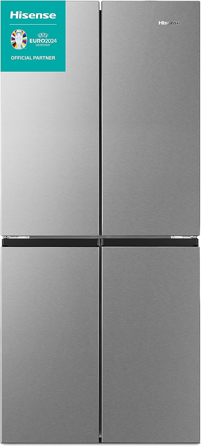 Hisense RQ563N4SF2 frigo américain Autoportante 454 L F Noir