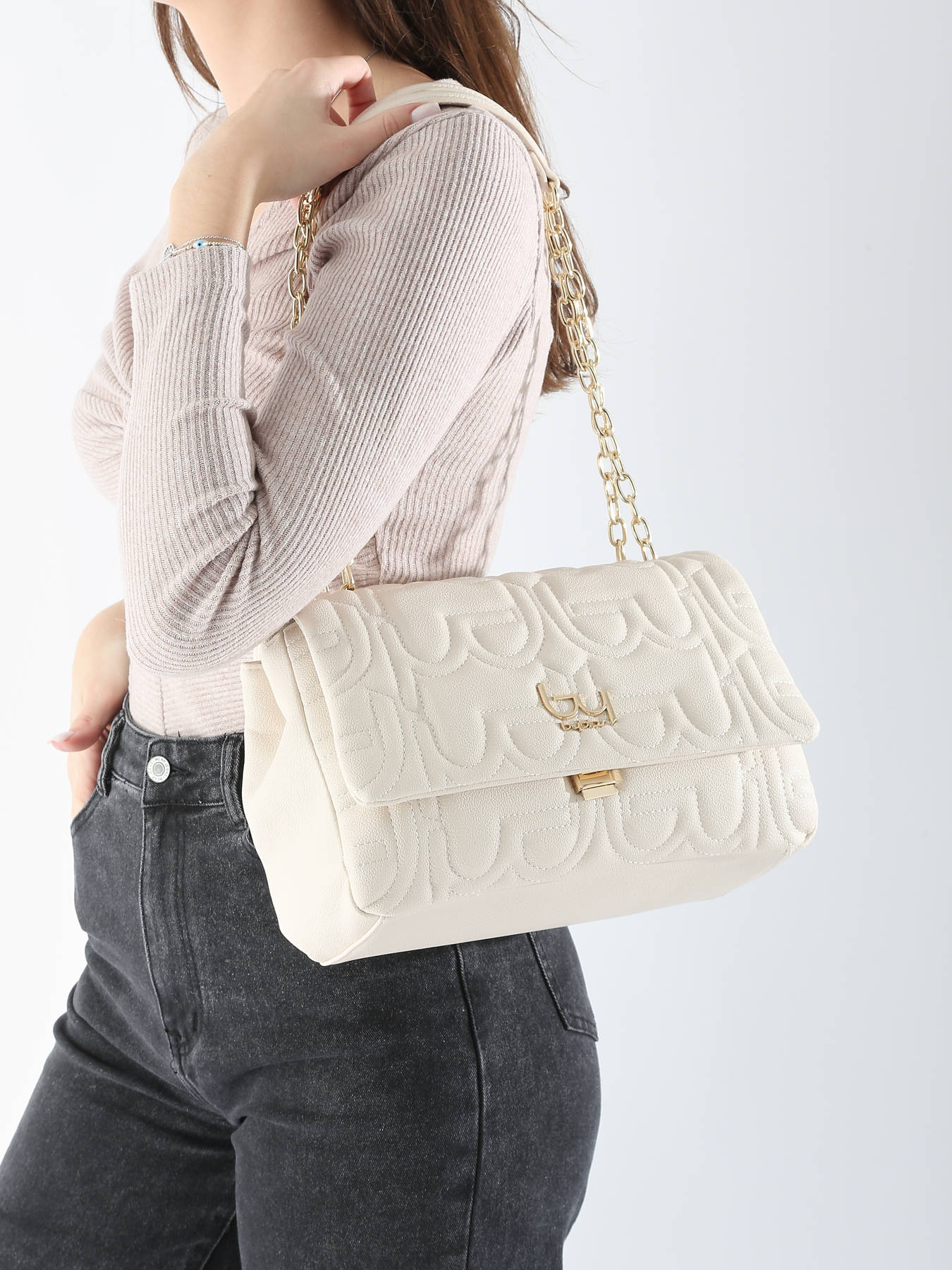Sac bandoulire Turchese BY BYBLOS