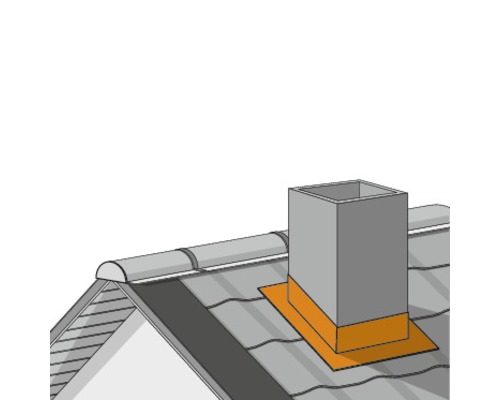 PRECIT hoekbeugel zonder druiprand, chocoladebruin RAL 8017, 2000 mm x 125 mm x 125 mm